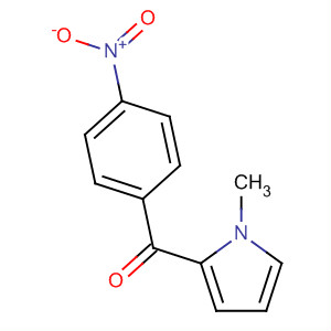 Methanone, (1-methyl-1H-pyrrol-2-yl)(4-nitrophenyl)- molecular structure