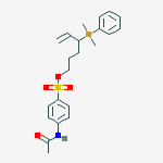 4-dimethylphenylsilyl-1-hexen-6-yl 4-(acetylamino)benzenesulfonate