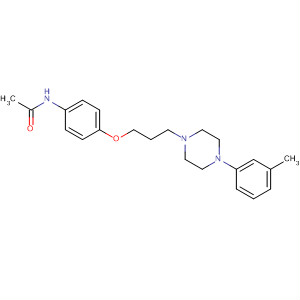 Acetamide, N-[4-[3-[4-(3-methylphenyl)-1-piperazinyl]propoxy]phenyl]-