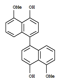 Daldinol molecular structure