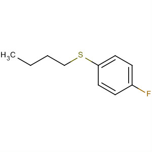 Benzene, 1-(butylthio)-4-fluoro- molecular structure