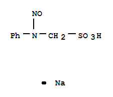 [nitroso(phenyl)amino]methanesulfonic acid molecular structure