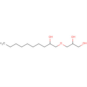 1,2-Propanediol, 3-[(2-hydroxydecyl)oxy]- molecular structure