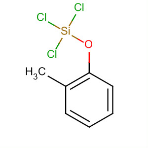 Silane, trichloro(2-methylphenoxy)- molecular structure