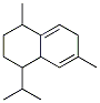 1,2,3,4,4A,7-Hexahydro-1,6-dimethyl-4-(1-methylethyl)-naphthalen molecular structure
