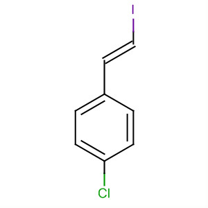 Benzene, 1-chloro-4-[(1E)-2-iodoethenyl]- molecular structure