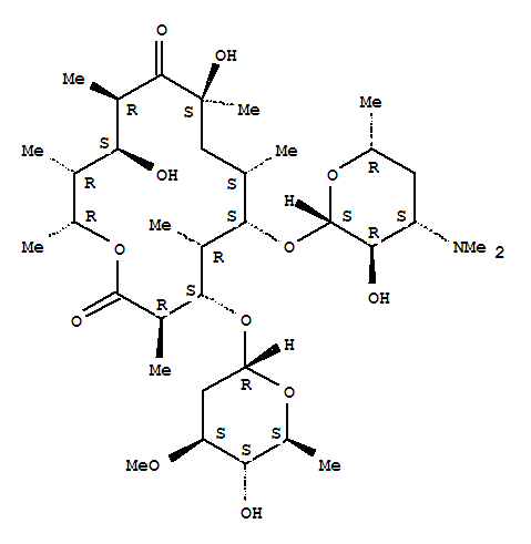 Oleandomycin,8a,8b-dihydro- (8CI,9CI) molecular structure