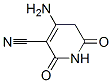 3-Pyridinecarbonitrile,  4-amino-1,2,5,6-tetrahydro-2,6-dioxo- molecular structure