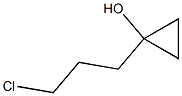 1-(4-chlorobutyl)cyclopropanol molecular structure