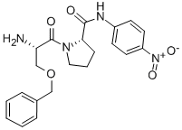 O-BZL-(L)-SER-(L)-PROLYL-P-NITROANILIDE molecular structure