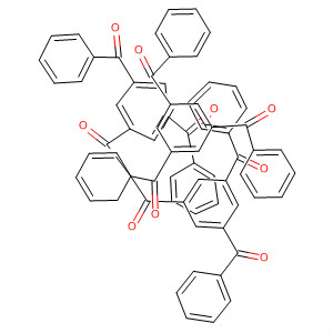 Methanone, 1,3,5-benzenetriyltris[(3,5-dibenzoylphenyl)- molecular structure