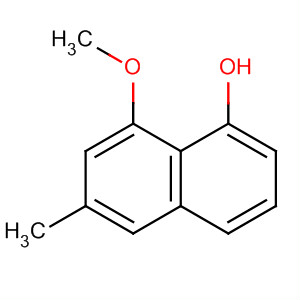 1-Naphthalenol, 8-methoxy-6-methyl- molecular structure