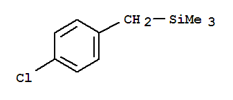 (4-chlorobenzyl)(trimethyl)silane molecular structure