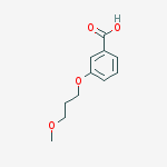 3-(3-methoxypropoxy)benzoic acid molecular structure