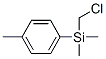 (Chloromethyl)dimethyl(p-tolyl)silane molecular structure