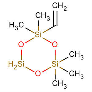 Cyclotrisiloxane, ethenylpentamethyl- molecular structure
