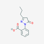 2-(4,5-dihydro-5-oxo-3-propyl-1H-pyrazol-1-yl)Benzoic acid
