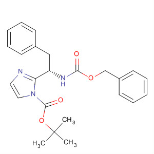 1H-Imidazole-1-carboxylic acid,2-[2-phenyl-1-[[(phenylmethoxy)carbonyl]amino]ethyl]-, 1,1-dimethylethylester, (S)-