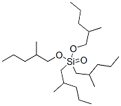 SILICICACID,TETRA-2-METHYL-1-PENTYLESTER molecular structure