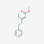 2-Pentenoic acid, 3-ethyl-5-phenyl-, methyl ester, (Z)- molecular structure