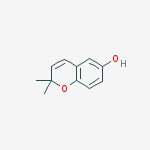 2,2-dimethylchromen-6-ol molecular structure