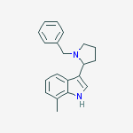 3-(1-benzylpyrrolidin-2-yl)-7-methyl-1H-indole