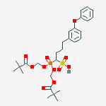 1-(bis{[(2,2-dimethylpropanoyl)oxy]methoxy}phosphoryl)-4-(3-phenoxyphenyl)butane-1-sulfonic acid