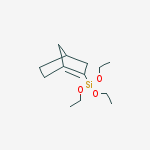 Silane, bicyclo[2.2.1]heptenyltriethoxy- molecular structure