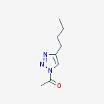 1-(4-butyltriazol-1-yl)ethanone
