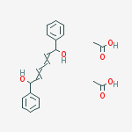 2,4-Hexadiene-1,6-diol, 1,6-diphenyl-, diacetate, (E,E)-