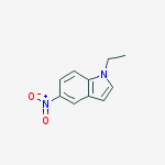 1H-Indole, 1-ethyl-5-nitro- molecular structure