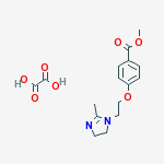 METHYL 4-[2-(2-METHYL-4,5-DIHYDROIMIDAZOL-1-YL)ETHOXY]BENZOATE; OXALIC ACID
