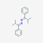 2-methyl-N-[(2-methyl-1-phenyl-propylidene)amino]-1-phenyl-propan-1-imine molecular structure