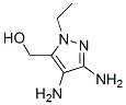 1H-Pyrazole-5-methanol,  3,4-diamino-1-ethyl-