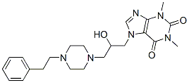 7-[3-(4-Phenethyl-1-piperazinyl)-2-hydroxypropyl]-1,3-dimethyl-7H-purine-2,6(1H,3H)-dione