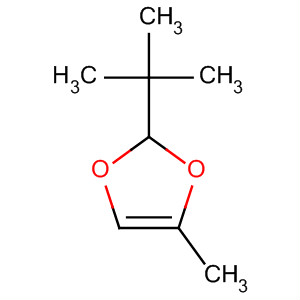1,3-Dioxole, 2-(1,1-dimethylethyl)-4-methyl- molecular structure