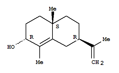 2-Naphthalenol,2,3,4,4a,5,6,7,8-octahydro-1,4a-dimethyl-7-(1-methylethenyl)-, [2R-(2a,4ab,7b)]- molecular structure