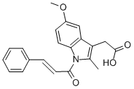 cinmetacin molecular structure