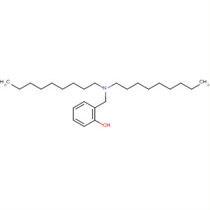 Phenol, 2-[(dinonylamino)methyl]- molecular structure