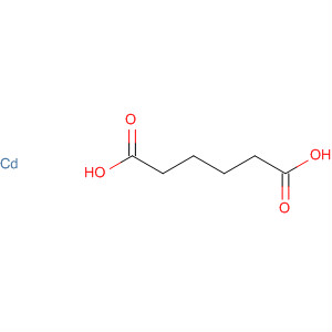 Hexanedioic acid, cadmium salt (1:1) molecular structure