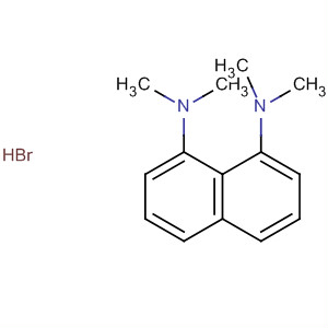 1,8-Naphthalenediamine, N,N,N',N'-tetramethyl-, monohydrobromide molecular structure