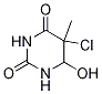 5-chloro-6-hydroxy-5,6-dihydrothymine