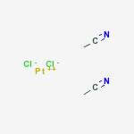 CIS-BIS(ACETONITRILE) DICHLOROPLATINUM(II) CRYSTAL molecular structure