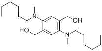 1,4-BENZENEDIMETHANOL, 2,5-BIS(HEXYLMETHYLAMINO)-