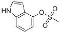 4-(methanesulfonyloxy)indole molecular structure