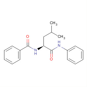 Benzamide, N-[3-methyl-1-[(phenylamino)carbonyl]butyl]-, (S)- molecular structure