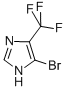 5-bromo-4-(trifluoromethyl)-1H-imidazole molecular structure