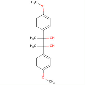 2,3-Butanediol, 2,3-bis(4-methoxyphenyl)- molecular structure