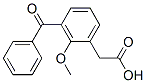 (3-benzoyl-2-methoxyphenyl)acetic acid