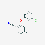 2-(3-chlorophenoxy)-4-methylBenzonitrile